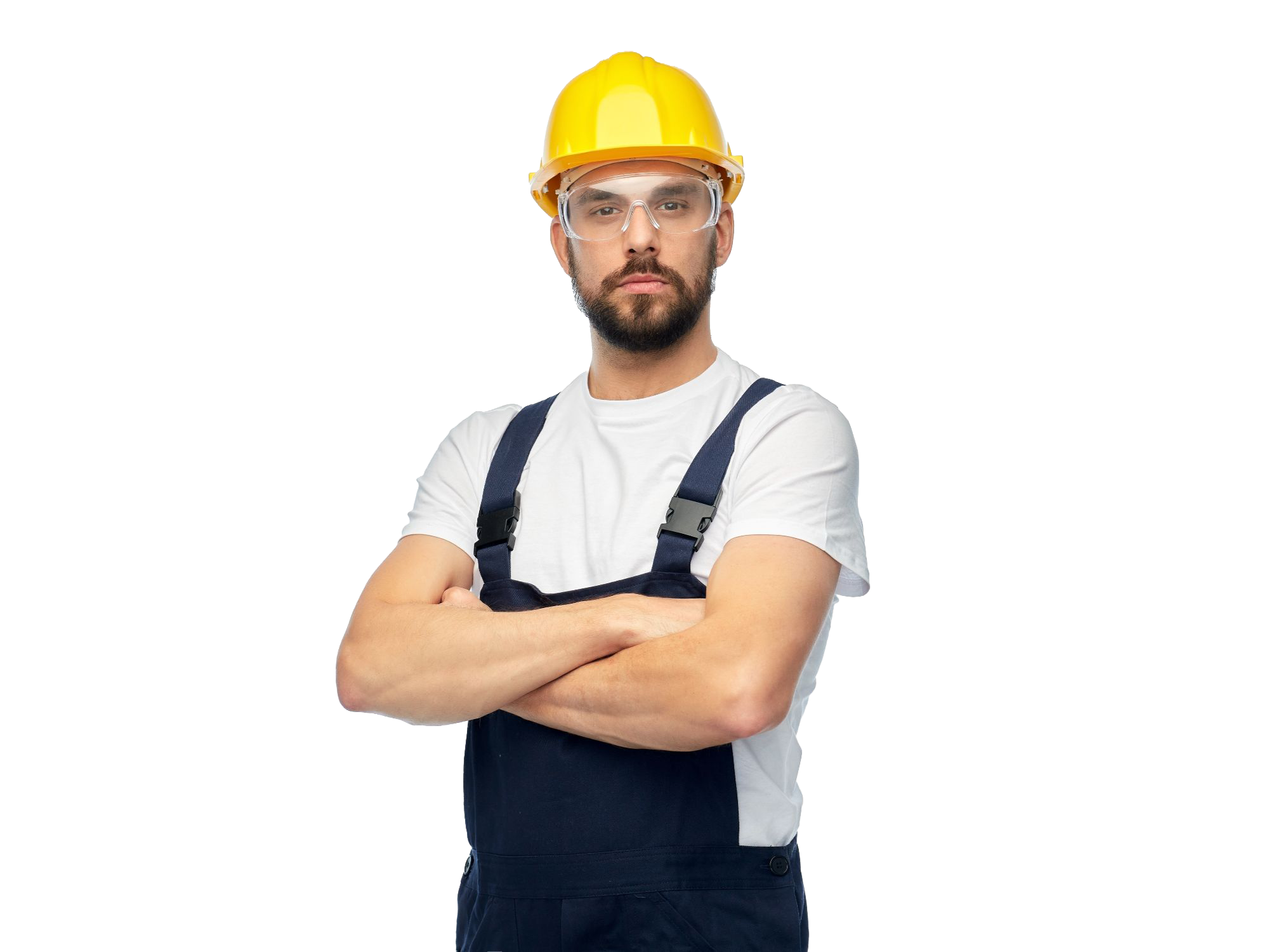 Male worker builder with crossed arms (2)